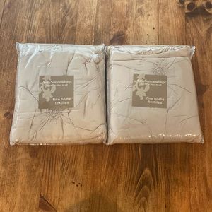 2 Brand New, Never Used! Beautiful King  “Lombardi” Shams (Soft Surroundings).